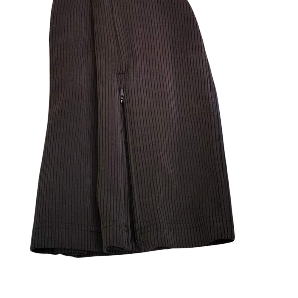 Lululemon Ribbed Softstreme Zip Leg Ribbed High- Rise Pants. - Picture 9 of 11